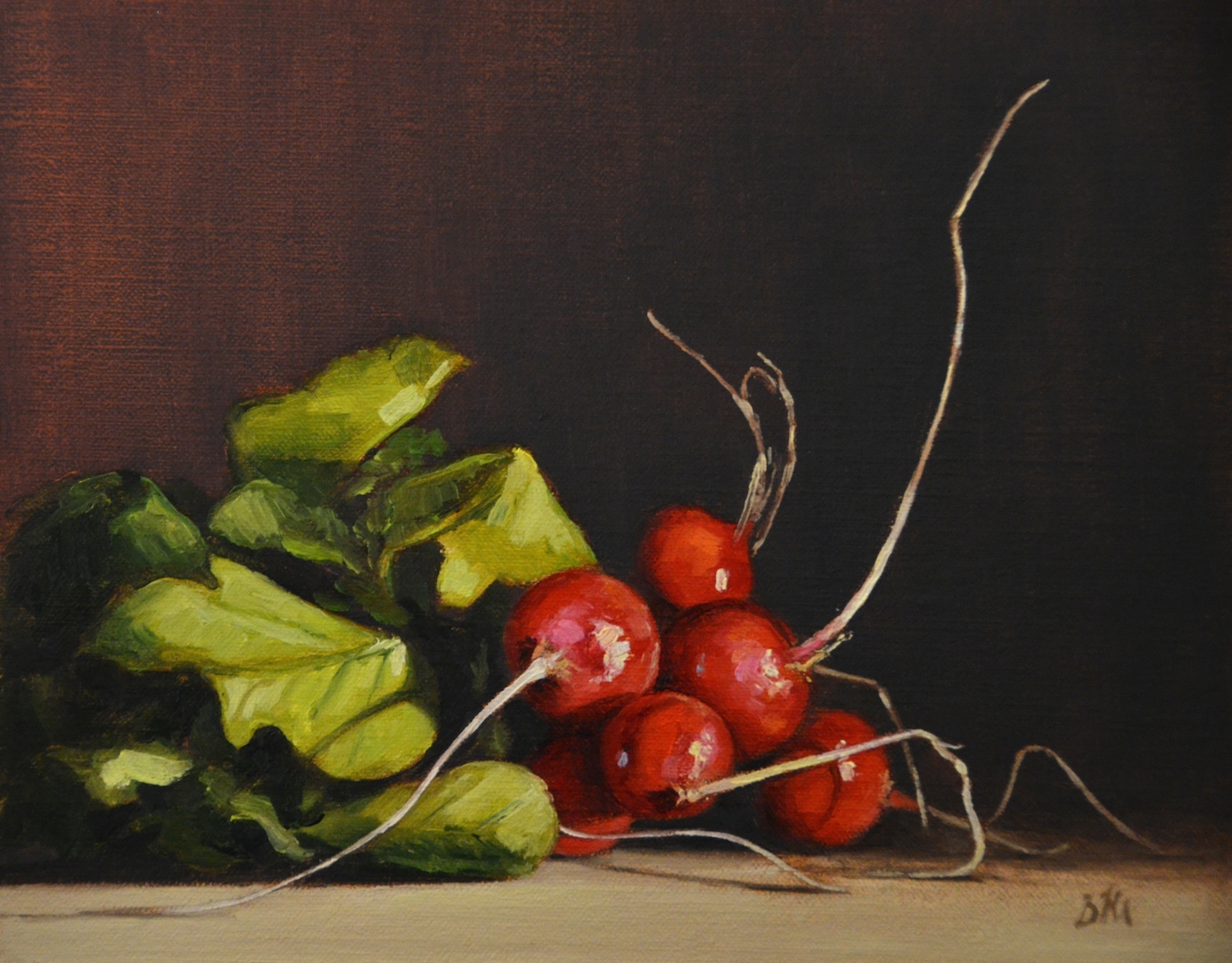 "Bunch of Radishes" by Begoña Morton
