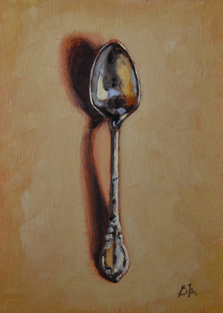 "Silver Teaspoon I" by Begoña Morton