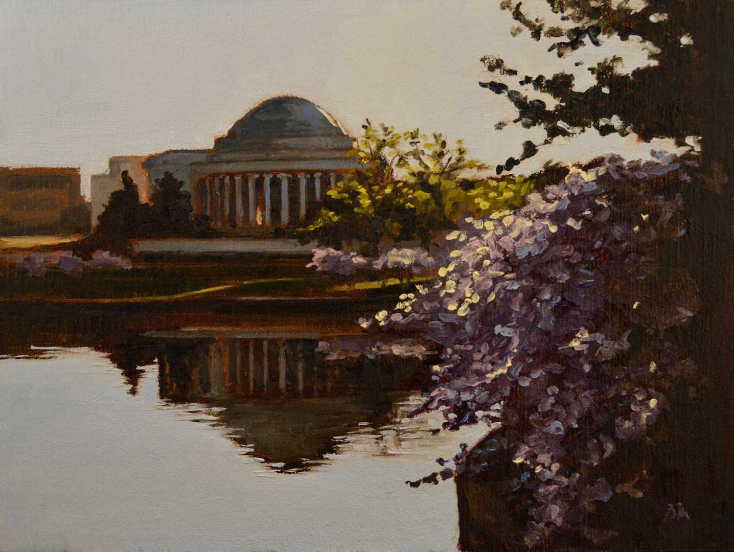 "Spring Morning in Washington" by Begoña Morton