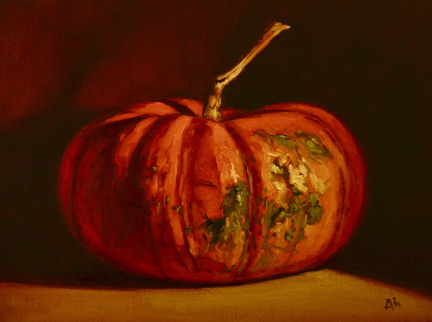 Pumpkin Painting by Begoña Morton