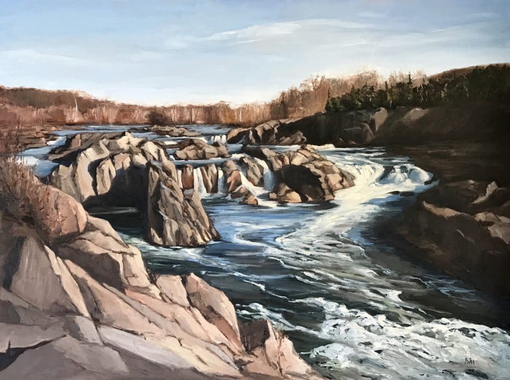 The Great Falls, Overlook 2 by Begoña Morton
