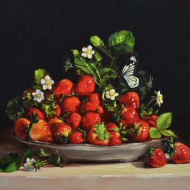 Original oil painting by Begoña Morton