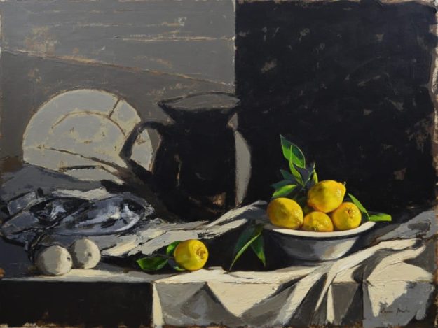 Begoña Morton original oil and acrylic on canvas