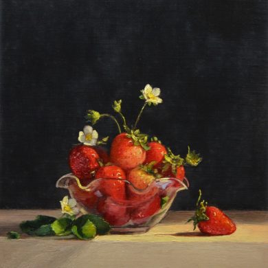 Begoña Morton original oil on linen panel