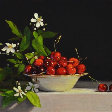Begoña Morton original oil on linen panel