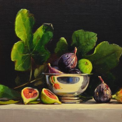 Begoña Morton original oil on linen panel