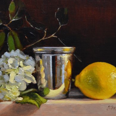 Begoña Morton original oil on linen panel