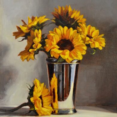Begoña Morton Original Oil on Linen Panel