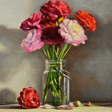 Begoña Morton Original Oil on Linen Panel
