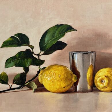 Original Begoña Morton Oil on Linen Panel
