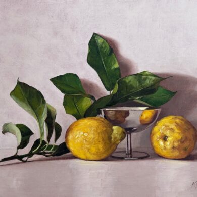 Begoña Morton Original Oil on Linen Panel